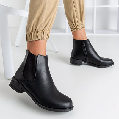 boohoo flat ankle boots