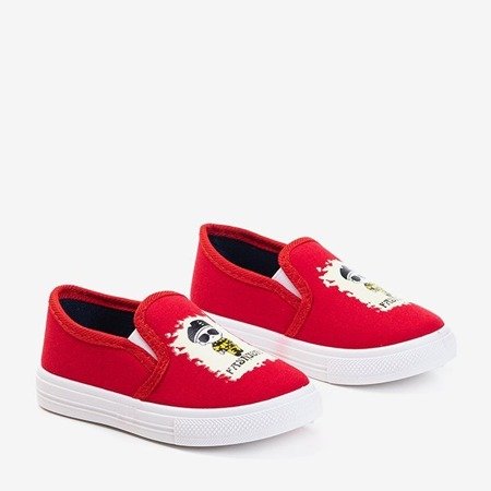 red slip on sneakers Berries - Footwear 
