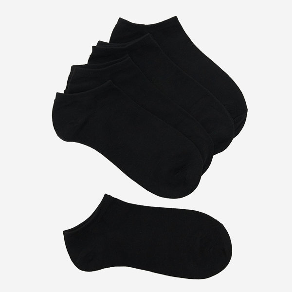 5 Pack Black Women's Socks - Underwear