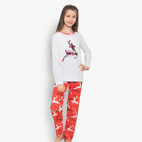 Children's Christmas pajamas with print - Clothing