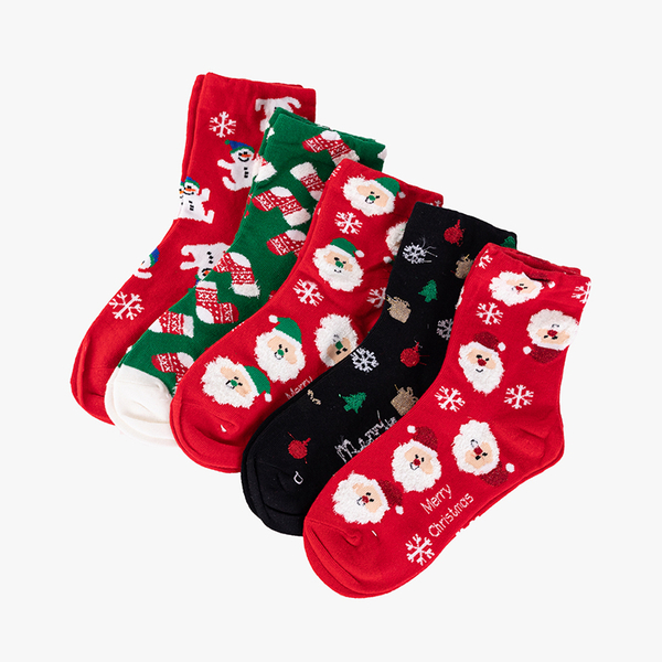 Children's Christmas socks 5 / pack - Underwear