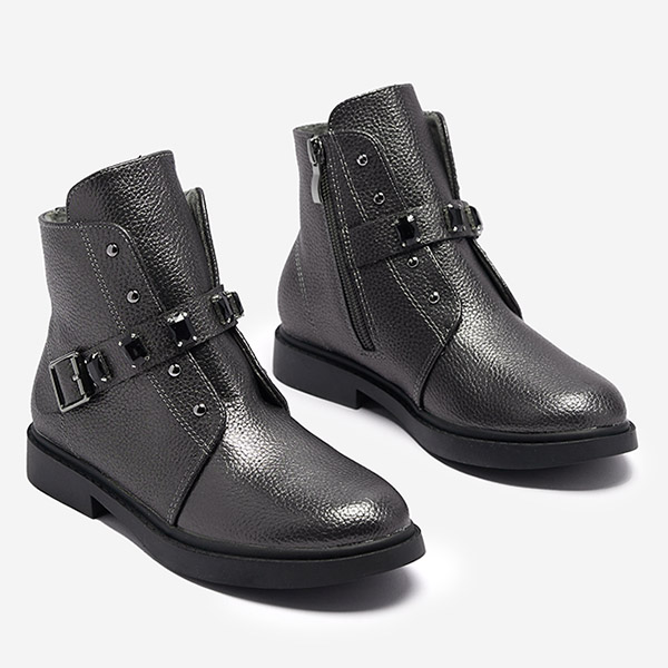 Graphite girls' shiny boots Lally- Footwear