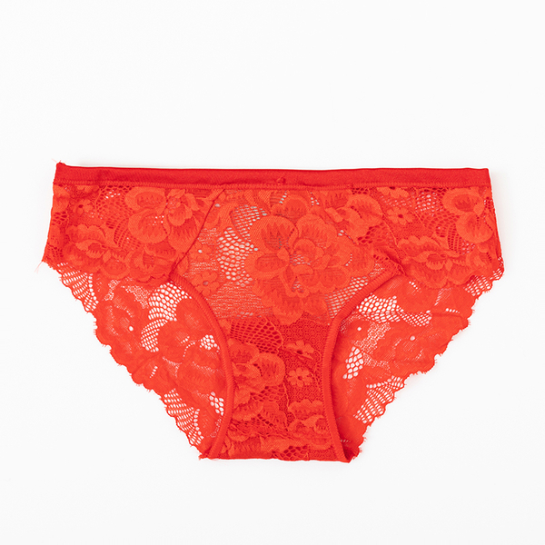 Red lace ladies panties- Underwear