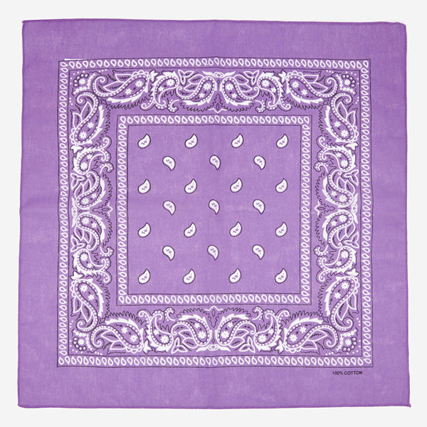 Violet bandana scarf - Accessories