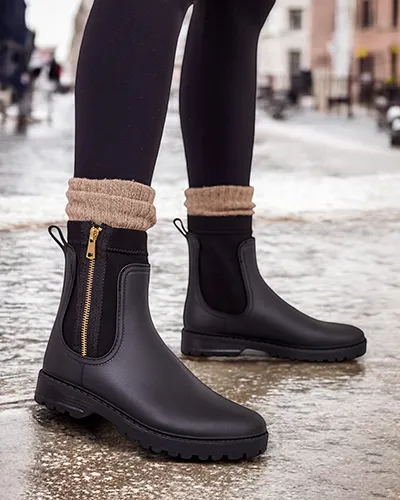 Royalfashion Women's Dasilia matte wellingtons