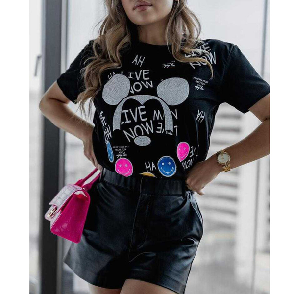 Royalfashion Women's printed t-shirt
