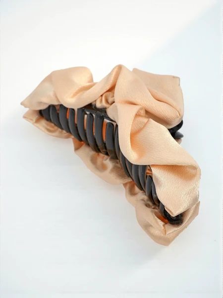 Royalfashion Satin Fabric Hair Clip – Elegant Clasp