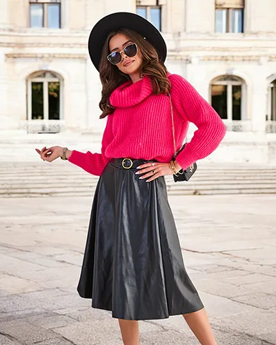 Royalfashion Women's midi skirt