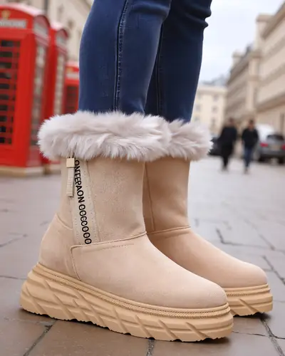 Royalfashion Women's snow boots Zebio