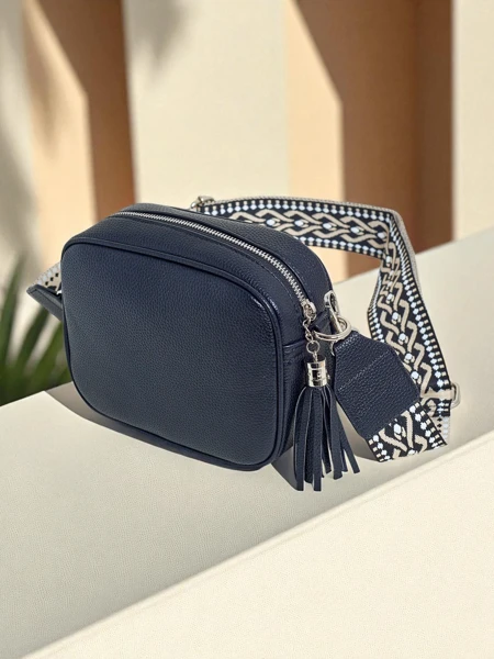 Royalfashion Small women's handbag made of eco leather Calista Verde