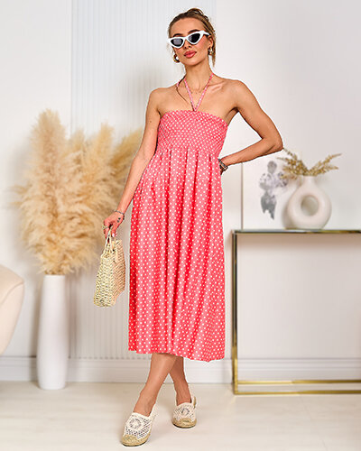 Royalfashion Women's knee-length polka dot dress