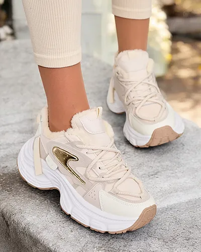 Royalfashion Women's insulated sneakers Nozir