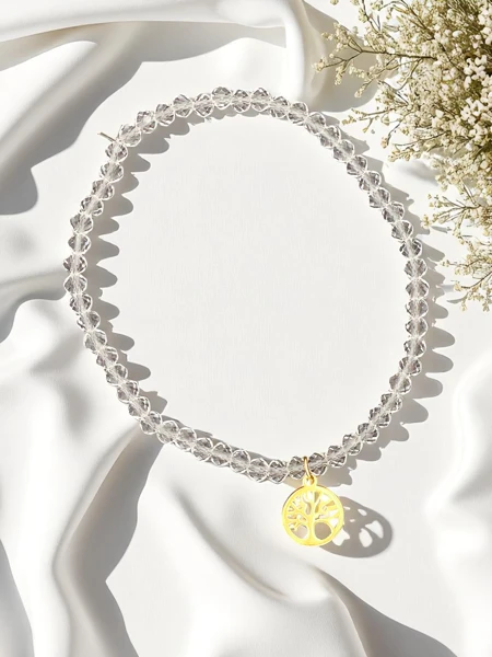 Royalfashion Women's bracelet with a tree pendant
