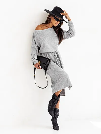 Royalfashion Women's midi dress