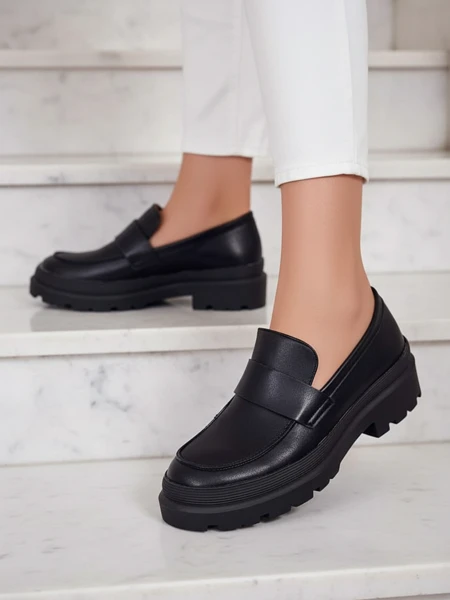 Elegante Nero – Women's Eco-Leather Shoes