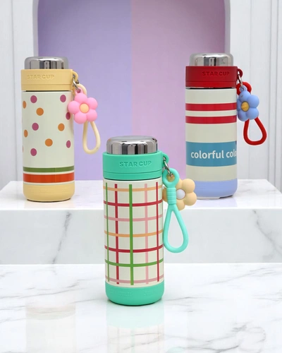 Royalfashion Thermal Mug Thermos with Keep Young Tag