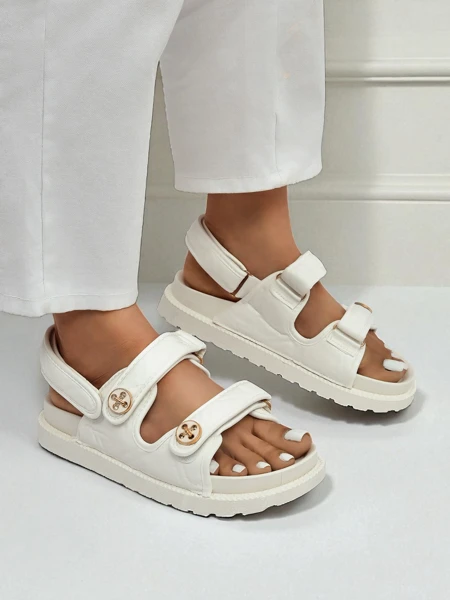 Royalfashion Women's sandals with a thicker sole Vivere