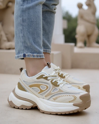 Royalfashion Women's Platform Sneakers Bellin