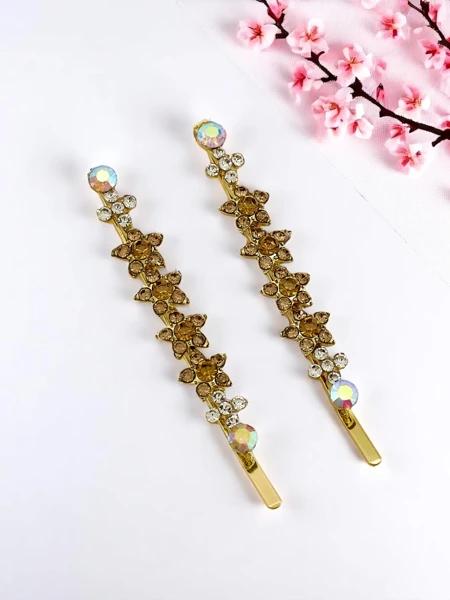 Royalfashion Hairpin with rhinestone flower Sparkle Blossom