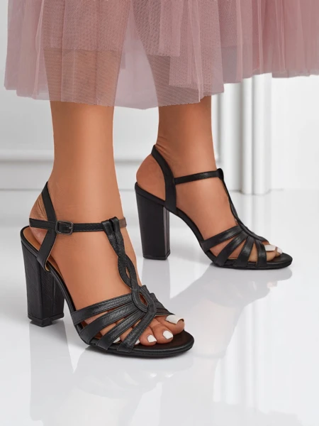 Royalfashion Women's block heel sandals Daffi Elegance