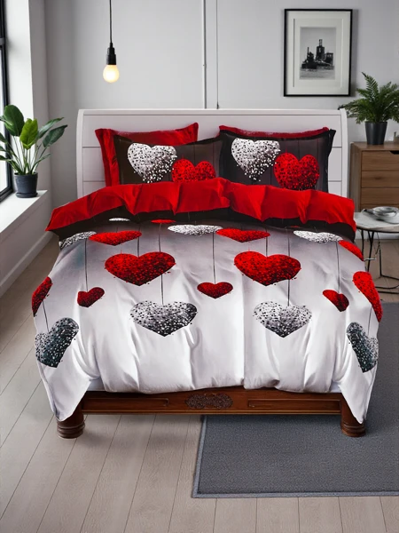 Royalfashion Patterned Bedding 160x200 set 3-PIECE