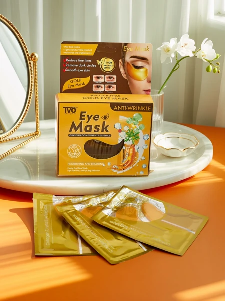 Golden Gel Eye Patches with Collagen - Firming and Moisturizing
