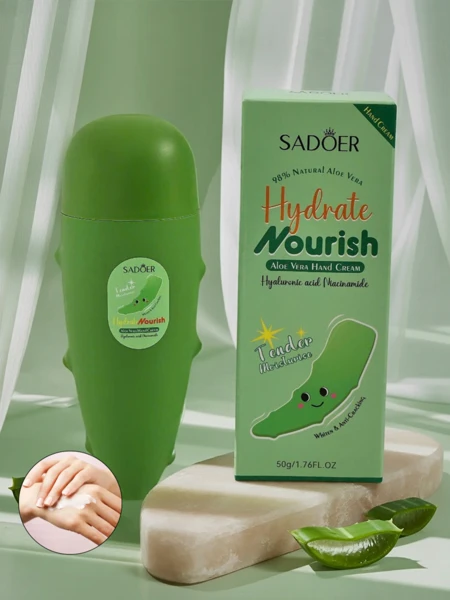 Aurelia Hydratia - Aloe Vera Hand Cream with Niacinamide and Hyaluronic Acid 50g