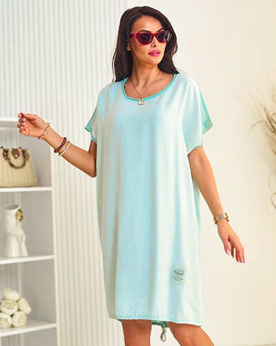Royalfashion Women's cotton oversize dress