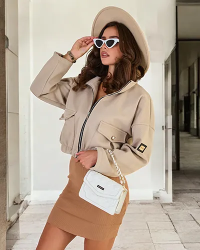 Royalfashion Women's Bomber Jacket