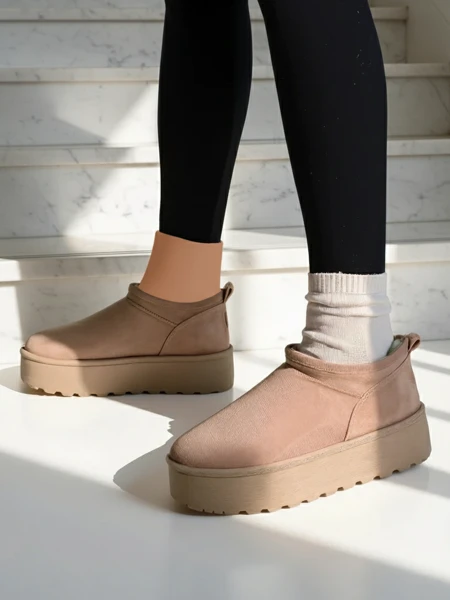 Royalfashion Women's short boots a'la snow boots Ozozi