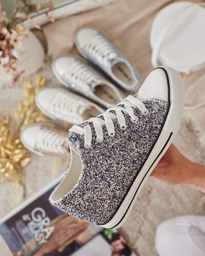 Royalfashion Women's sneakers on covered heel Finia