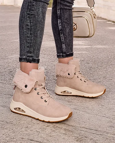 Royalfashion Women's Sneakers with Insulation Mjon