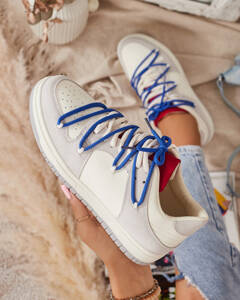 baby blue || Ecru || white || pigeon gray