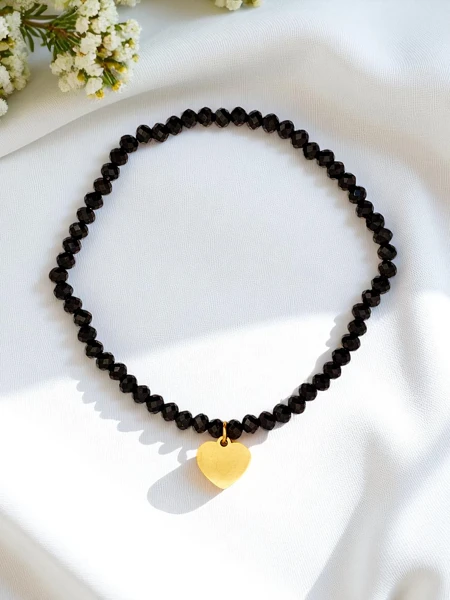 Royalfashion Women's bracelet with heart charm