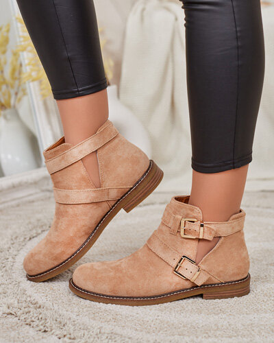 Royalfashion Women's Geronsa cutout boots