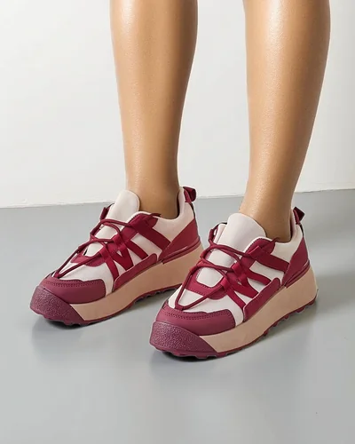 Royalfashion Women's Platform Sneakers Venusoe