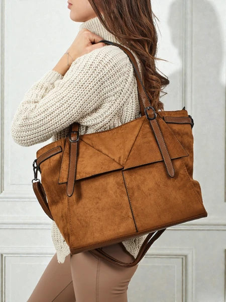 Women's shopper bag eco suede Daville