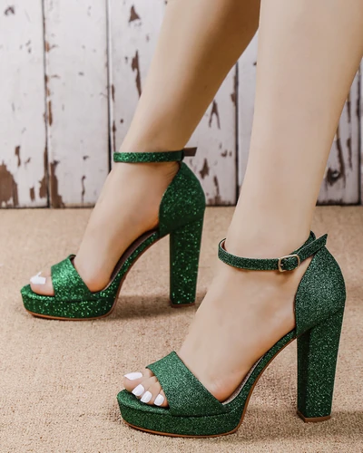 Royalfashion Glitter women's sandals Vobetta