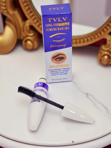 Waterproof mascara – curls and lengthens lashes, 24H durability