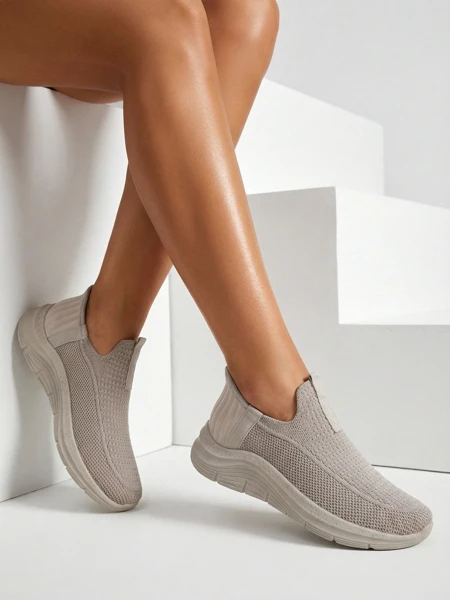 Livia Bianco Women's Sneakers – Mesh Shoes for Summer and Spring