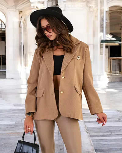 Royalfashion Women's Short Coat