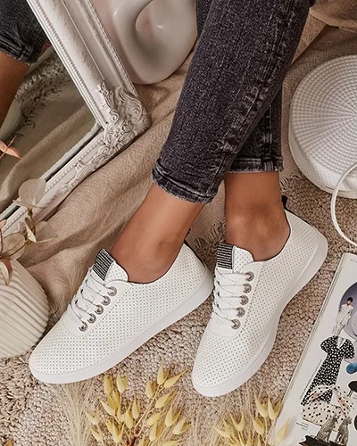 Royalfashion Women's openwork Mitrra sneakers