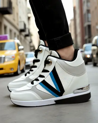 Royalfashion Women's sports shoes with a hidden wedge Venixxe
