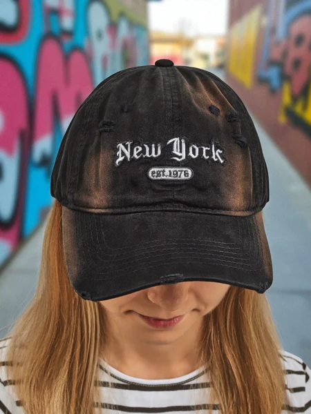 Royalfashion New York 1976 Distressed Baseball Cap