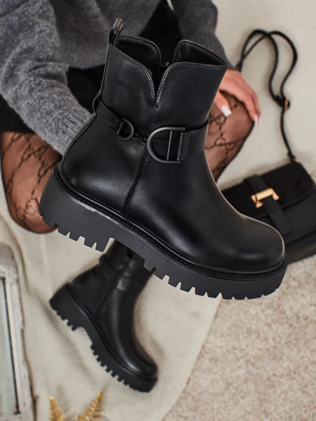 Eco-leather women's ankle boots Marques