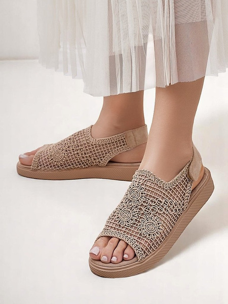 Royalfashion Women’s Levay openwork sandals with an upper