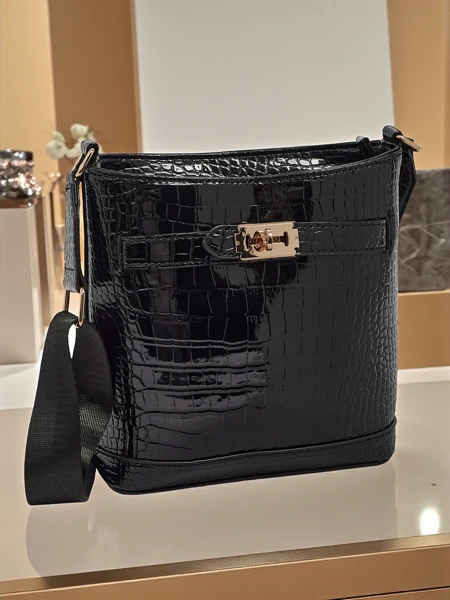 Patent Small Women's Faux Leather Bag Arlisse