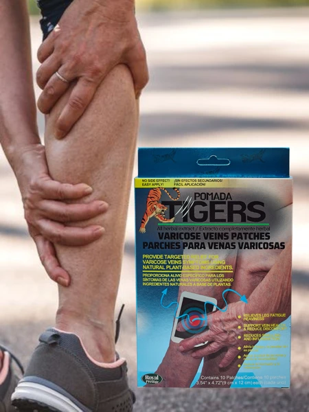 Varicose Veins Patches with Plant-Based Ingredients 10 pieces