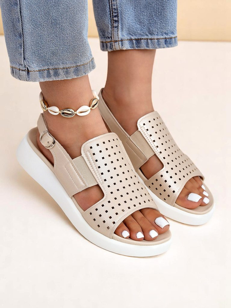 Royalfashion Women's BreezyStep Thick Sole Sandals