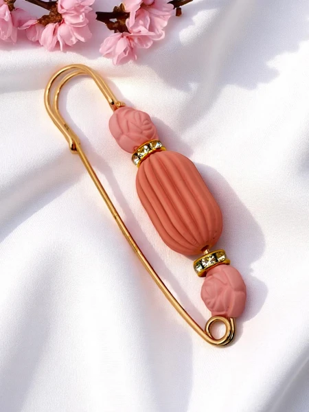 Decorative women's brooch with roses Rose Charm